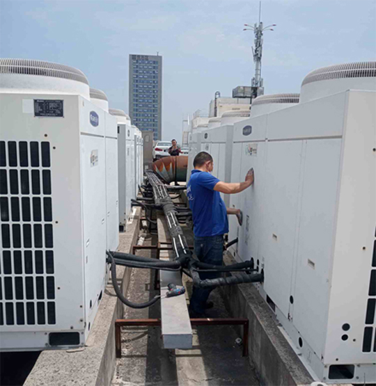 江门市中央空调制热和不制冷系统维修方法