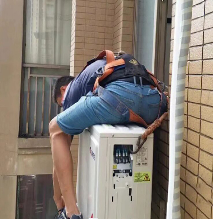 江门市空调移机